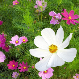 [069] ﻿Cosmos ''Sensation Mix'' (Cosmos bipinnatus)﻿